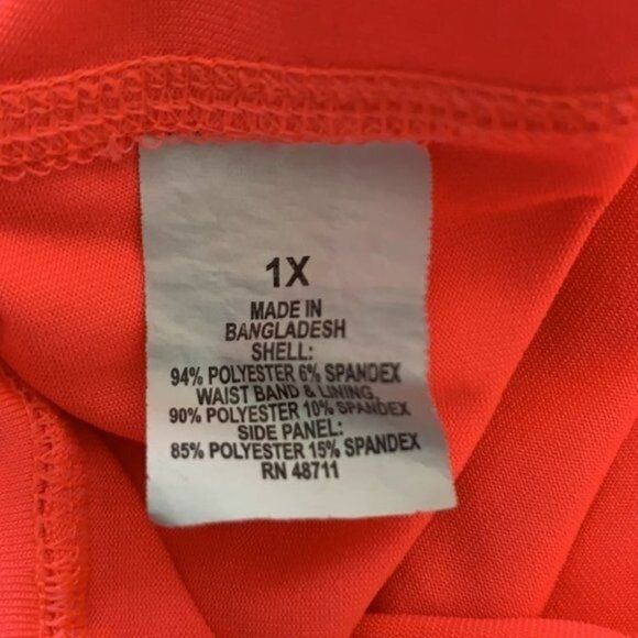 MTA Sports Active Neon Skort Size 1X - Picture 6 of 10